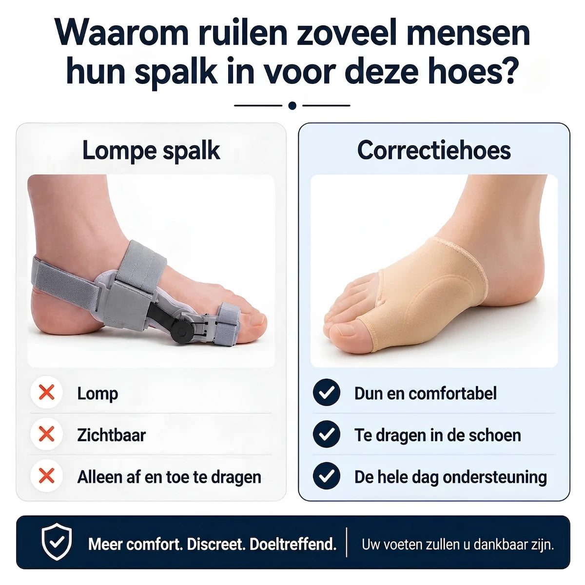 HalluxActive™ CorrectieSleeve